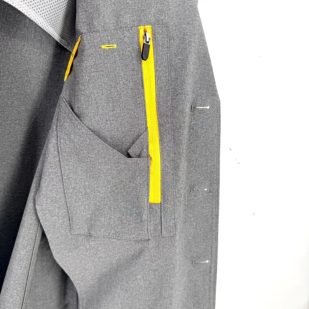 Eddie Bauer Travex Voyager Blazer Mens Suze 38 Gray Stretch Jacket